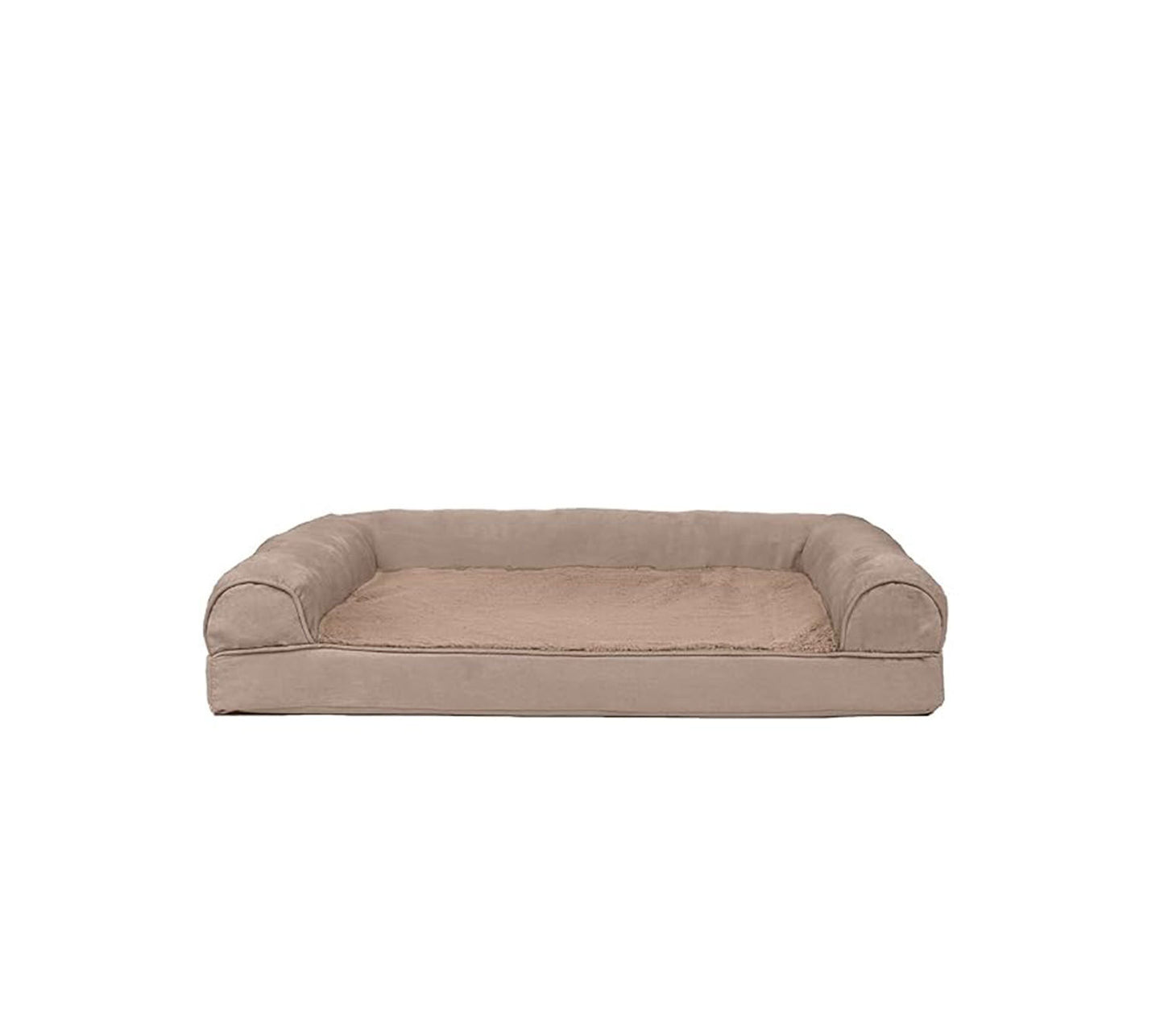 Plüsch verstärktes Hundebett