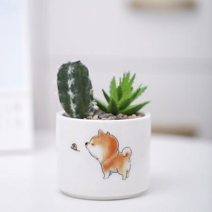 Niedlicher Tier-Themen-Sukkulenten-Planter Brehn