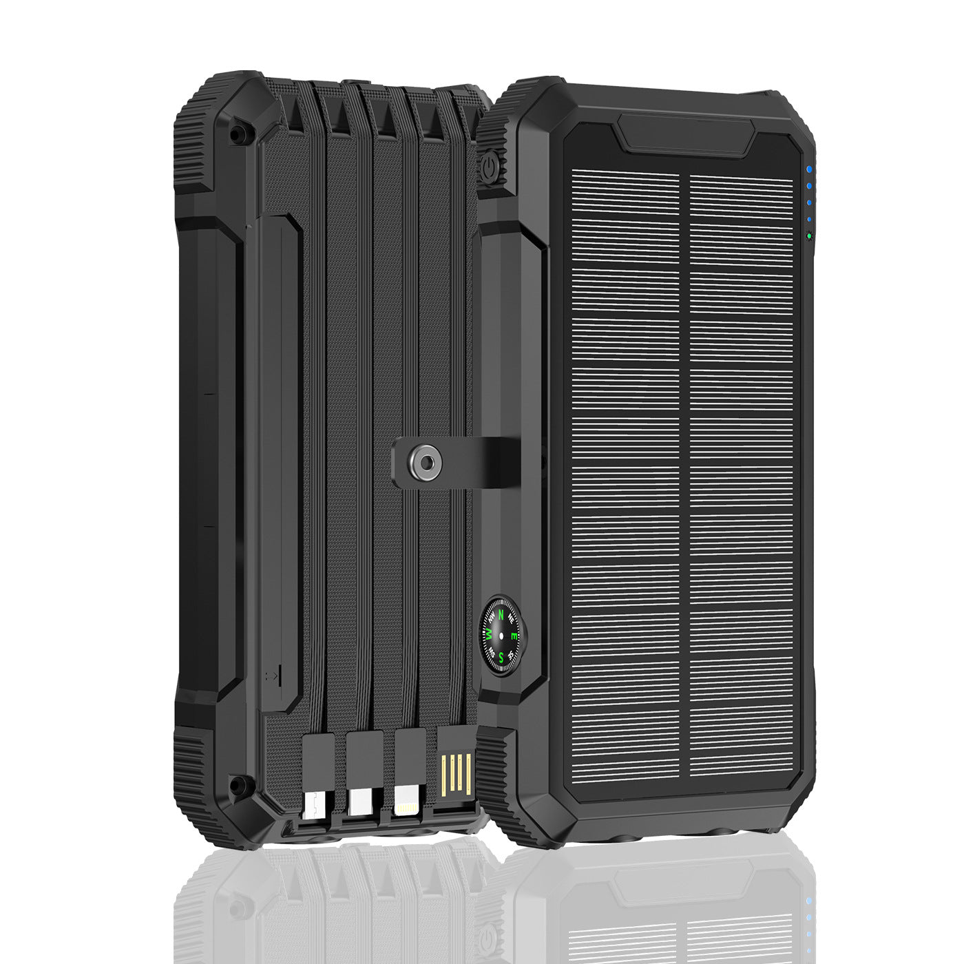 Solarbetriebene Powerbank Brehn
