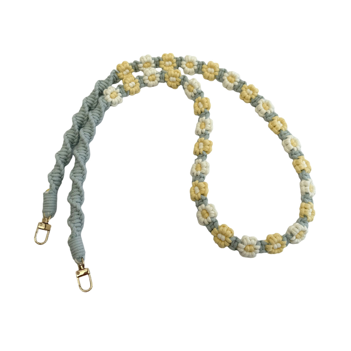 Stylische Macrame Brillenband Brehn