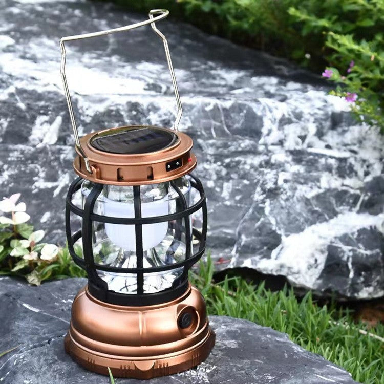 Vintage-inspirierte Outdoor-Camping-Laterne Brehn