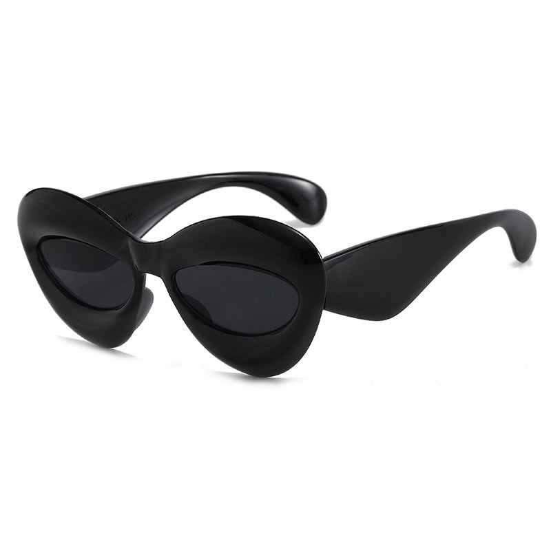 Damen Modische Cat-Eye Sonnenbrille mit einzigartigem Design Brehn