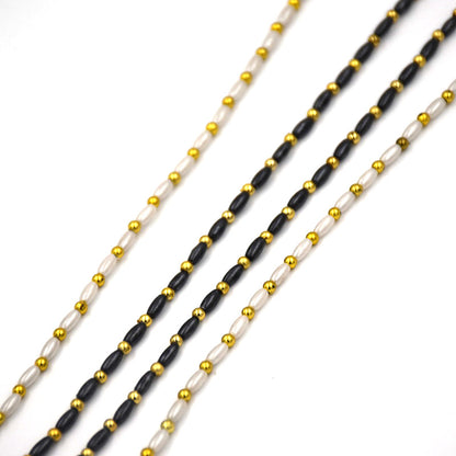 Elegante Perlen-Brillen-Kette Brehn