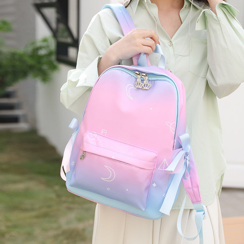 Stylischer Galaxy-Print-Rucksack Brehn