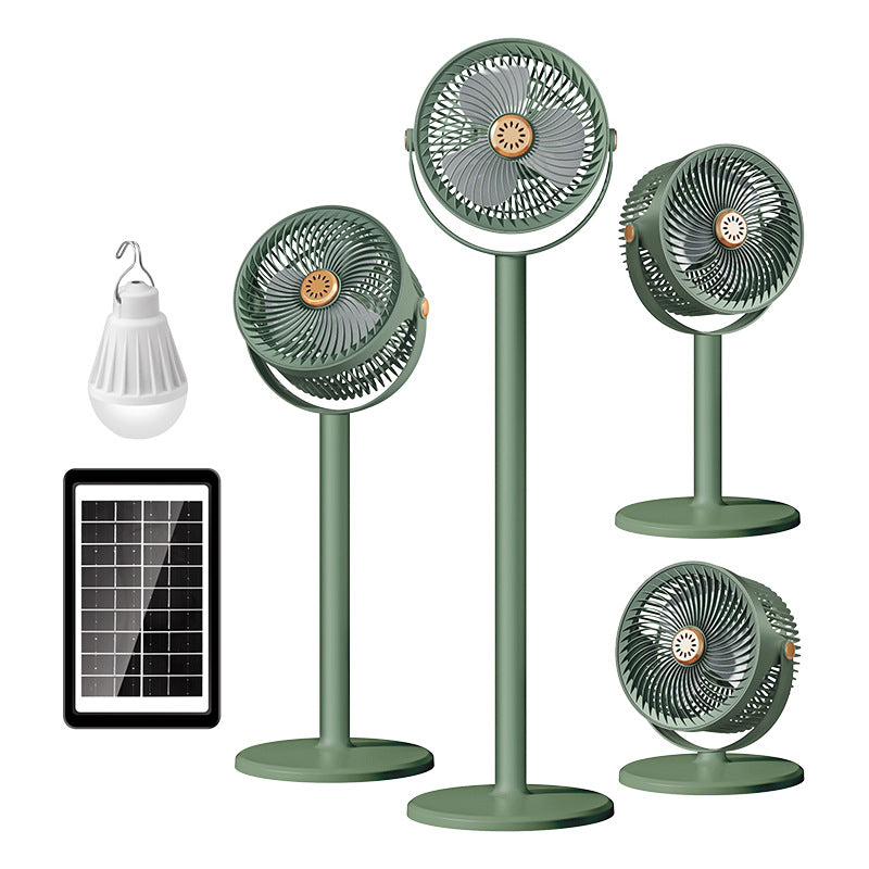 Unisex Solar-Betrieb Multi-Funktions Bodenventilator Brehn