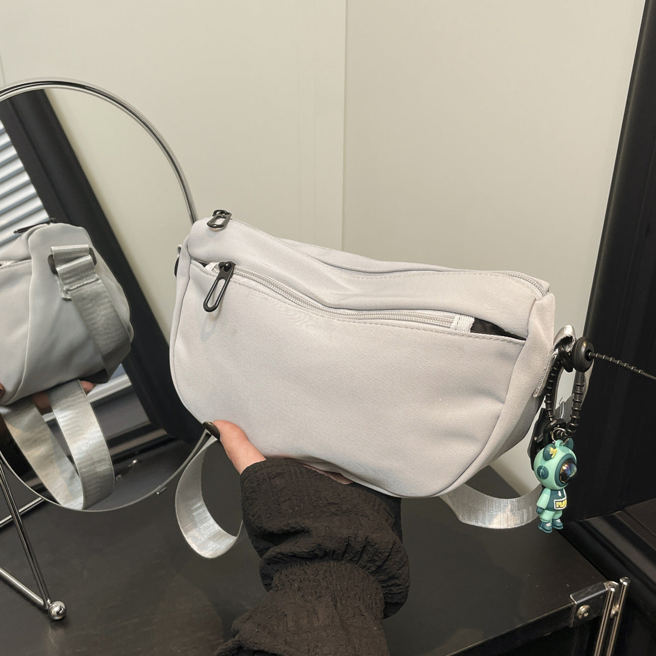 Kompakte Crossbody Messenger Bag Brehn