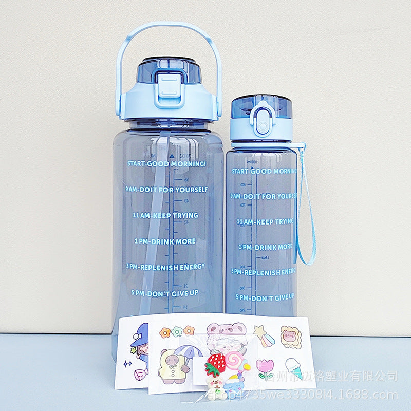 Damen Motivierende Trinkflasche Brehn