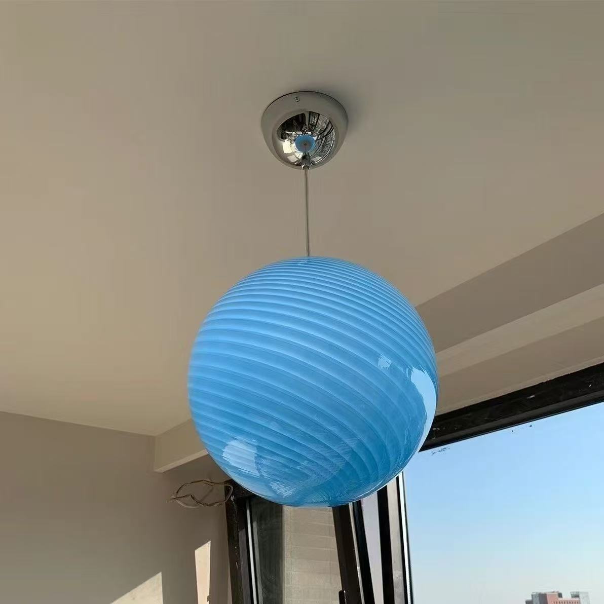 Elegant Skulptur Pendelleuchte