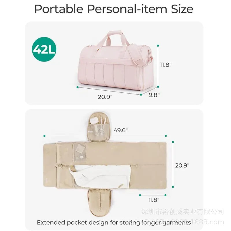 Professionelle Kleidungsreise Duffel Bag Brehn