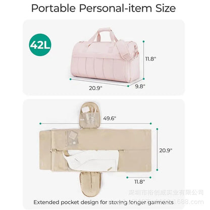 Professionelle Kleidungsreise Duffel Bag Brehn