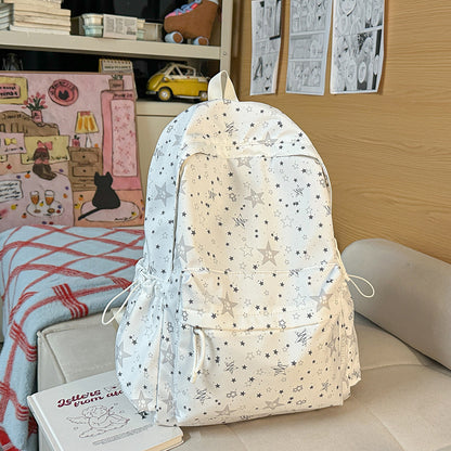 Trendiger Sternmuster-Rucksack Brehn