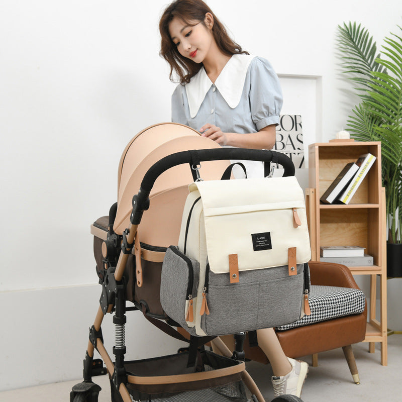 Multi-Taschen-Canvas-Rucksack Brehn