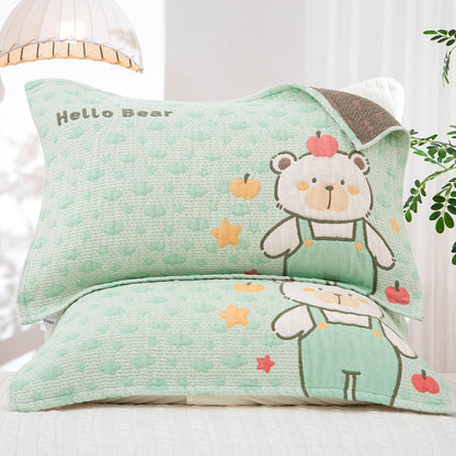 Damen Kopfkissenbezug mit floralem Design Brehn