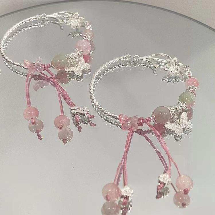 Florale Charm Wickelarmband Brehn