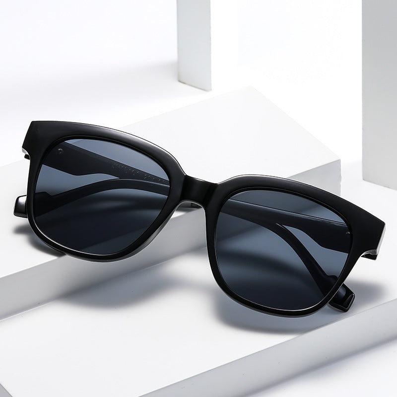 Damen Quadratische Sonnenbrille im eleganten Schildpatt-Design Brehn