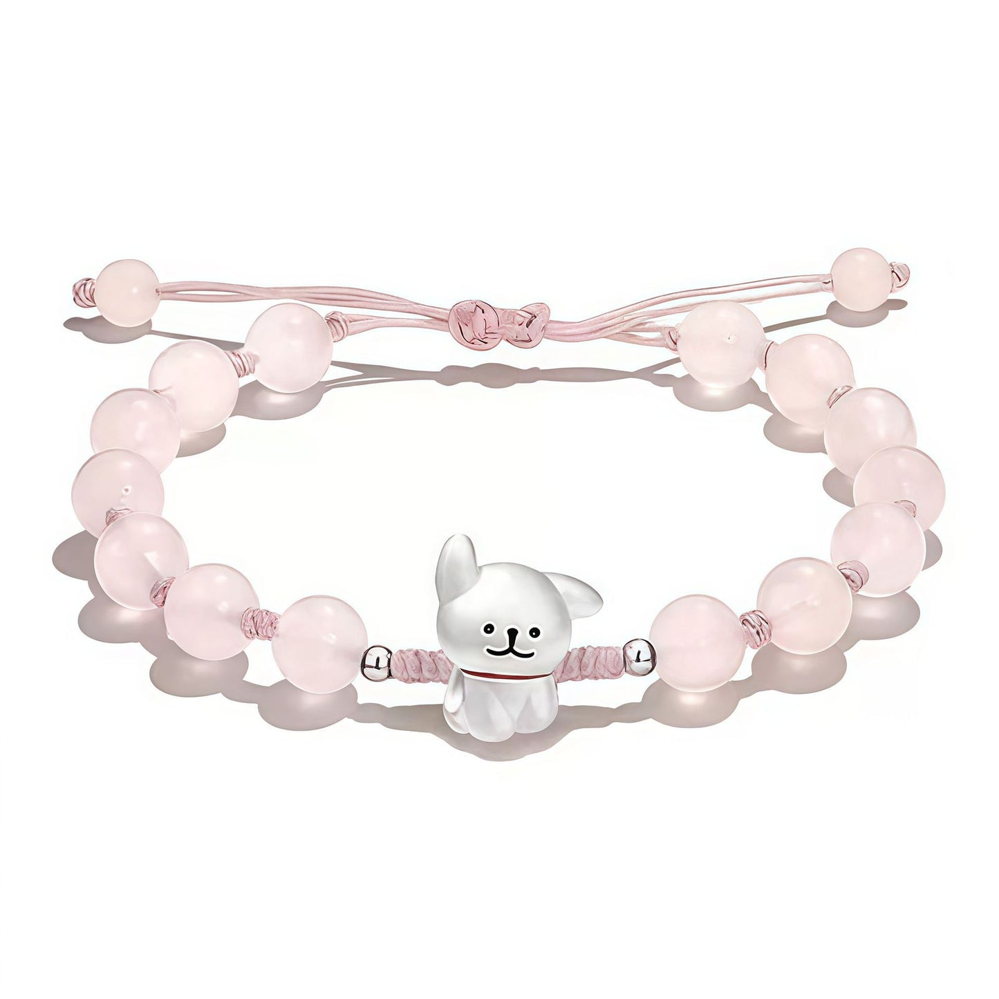 Verspieltes Hund Charm Perlen Armband Brehn