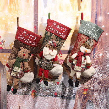 Dekorativer Weihnachtsstrumpf im Rentierdesign Brehn