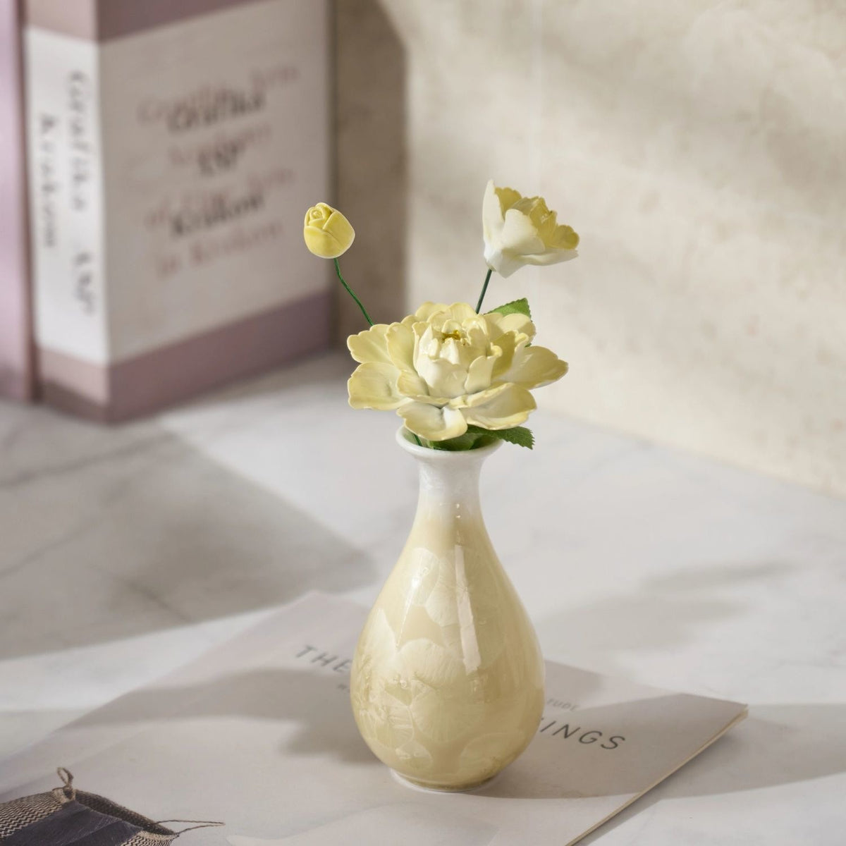 Elegante Blumen Vase