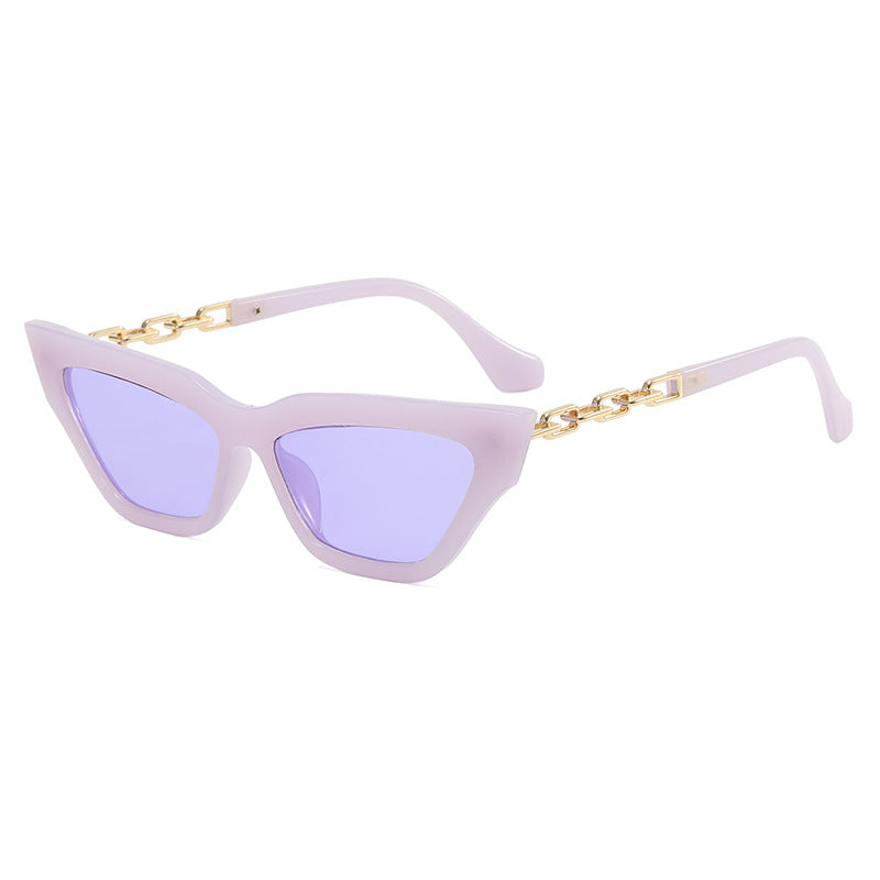 Damen Trendige Sonnenbrille mit exklusiven Kettendetails Brehn