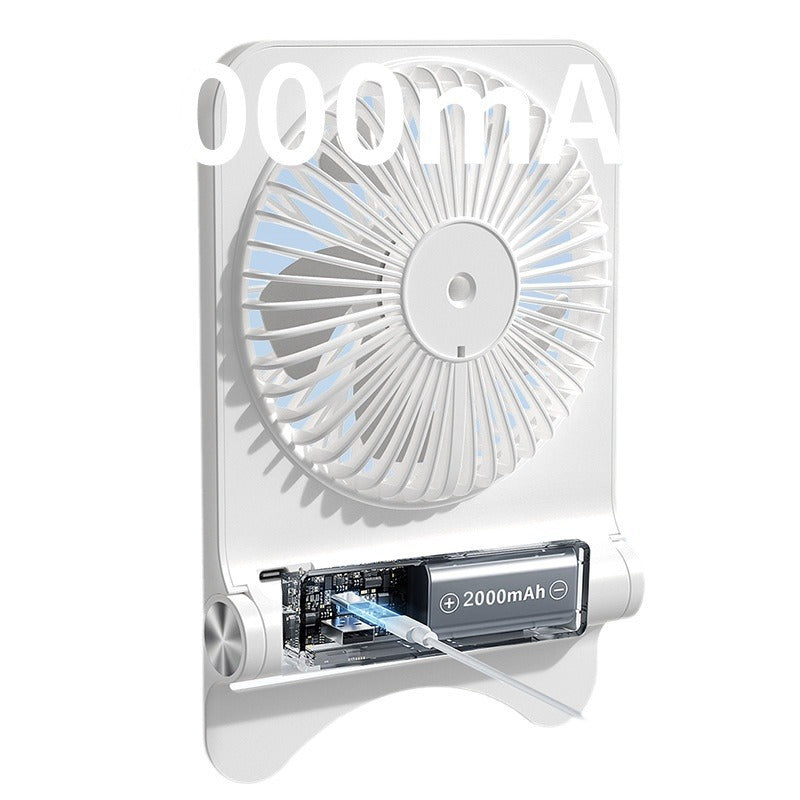 Tragbarer wiederaufladbarer Tischventilator Brehn