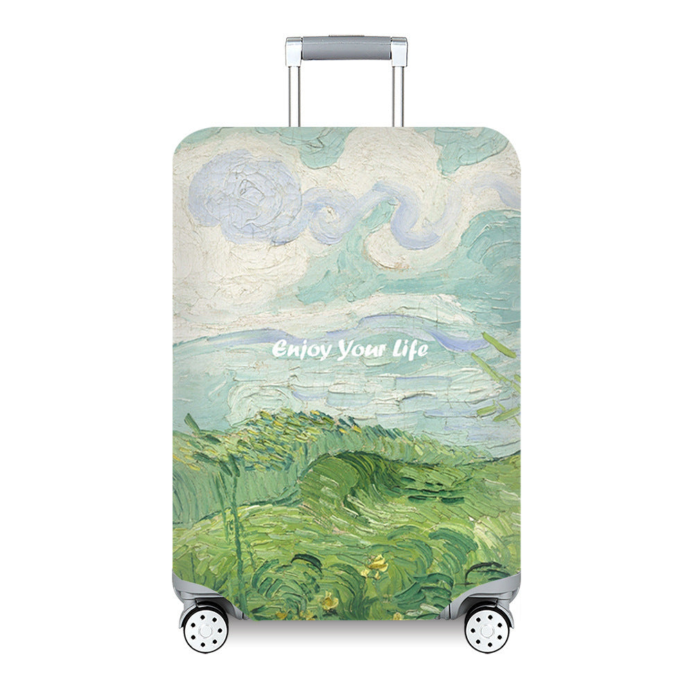 Damen Reise-Koffer mit farbenfrohem Blumendesign Brehn