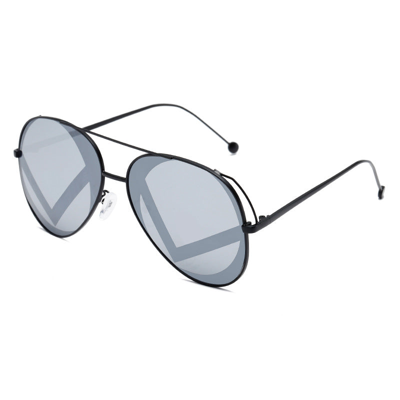 Damen modische geometrische Sonnenbrille Brehn