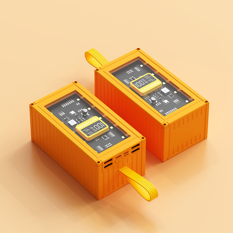 Tragbare Powerbank mit Digitaler Ladeanzeige und Schnellladefunktion Brehn