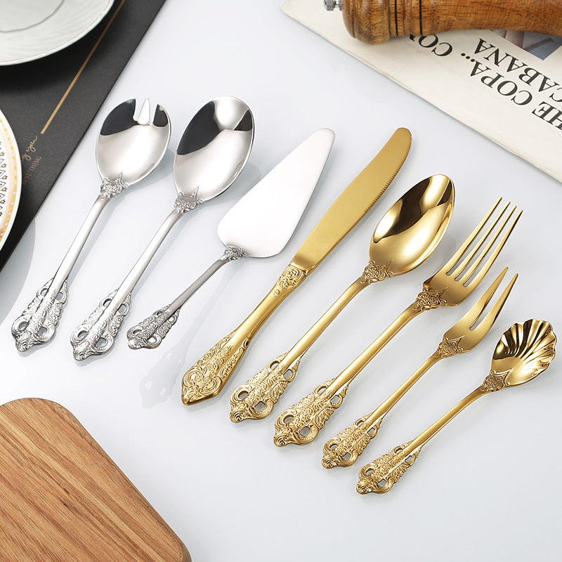 Elegante Fischgabel mit Kunstvollem Griffdesign Brehn