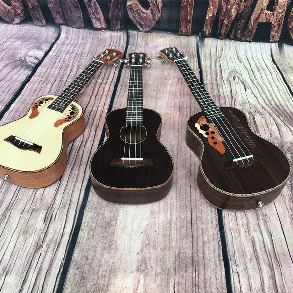 23-Zoll Regenbogen Body Ukulele Brehn