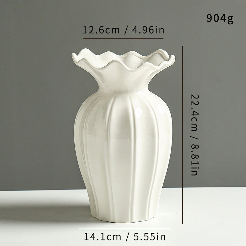 Dekorativer Keramik Blumentopf