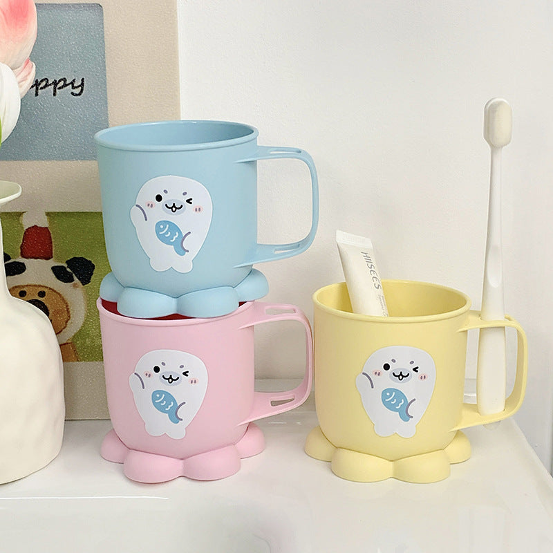 Lustige Tasse mit Niedlichem Seehundmotiv Brehn