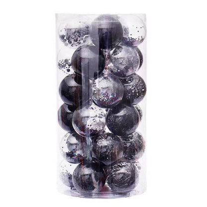 Dekorative Glitzer Weihnachtsornamente Brehn