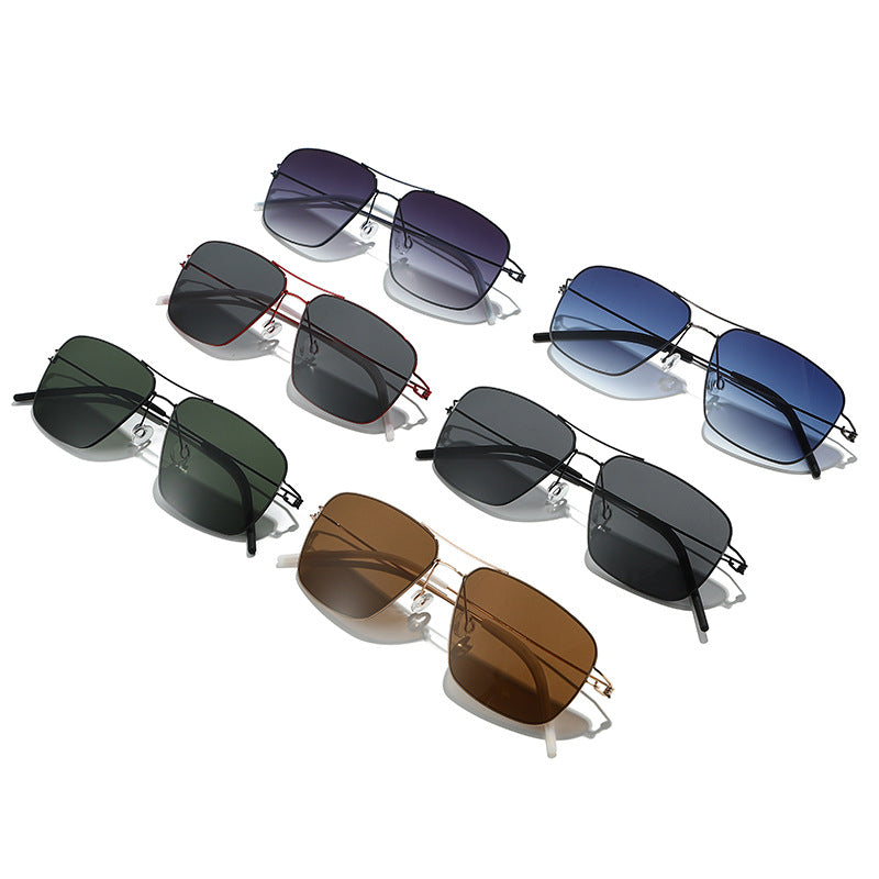 Damen moderne geometrische Sonnenbrille Brehn