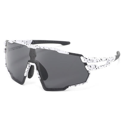 Sportive Herren-Wrap-Around-Sonnenbrille Brehn