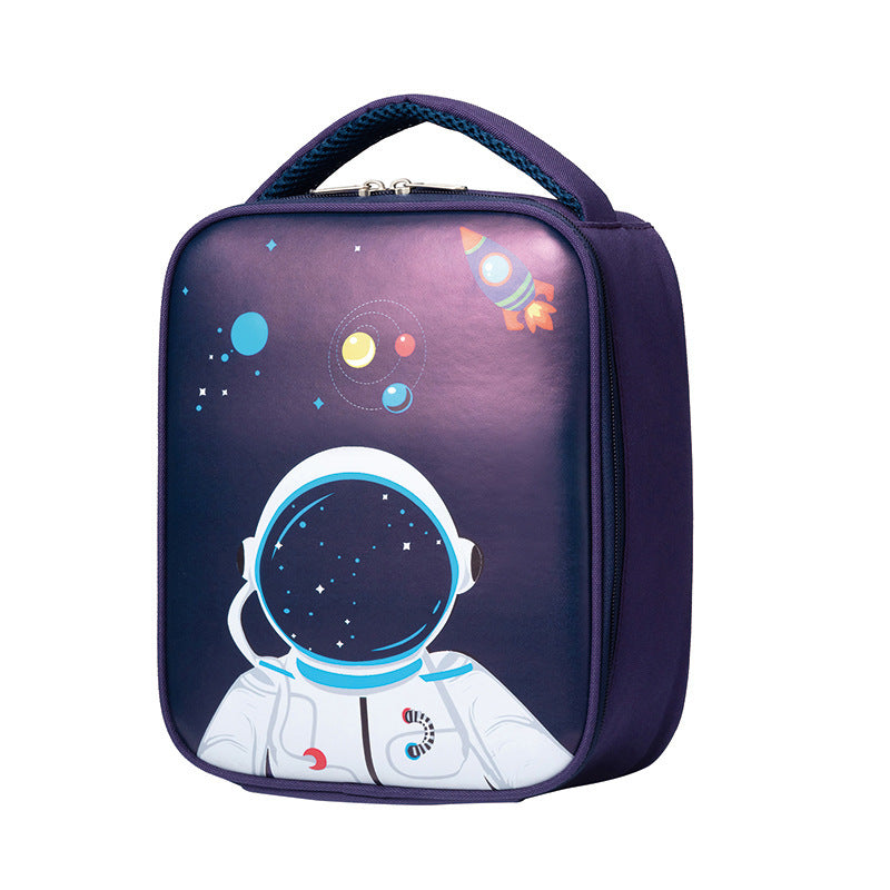 Spaß Dinosaurier-Themen Isolierte Lunch Tasche