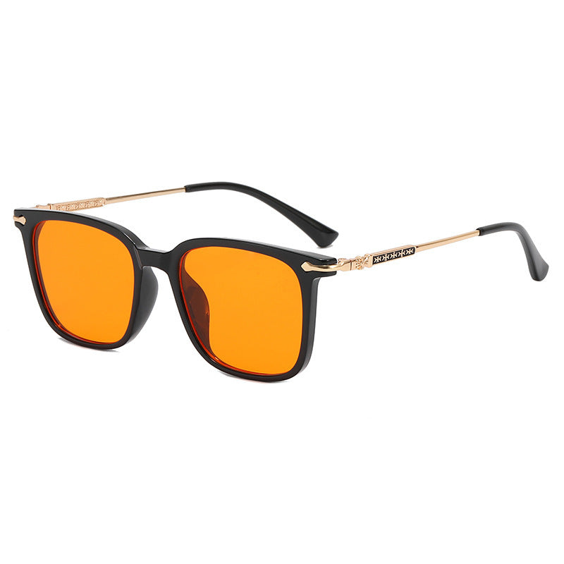 Damen modische Sonnenbrille mit elegantem Rahmen und kontrastierenden Gläsern Brehn
