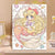 Anime-inspirierte Meerjungfrau Illustrationsleinwandkunst Brehn