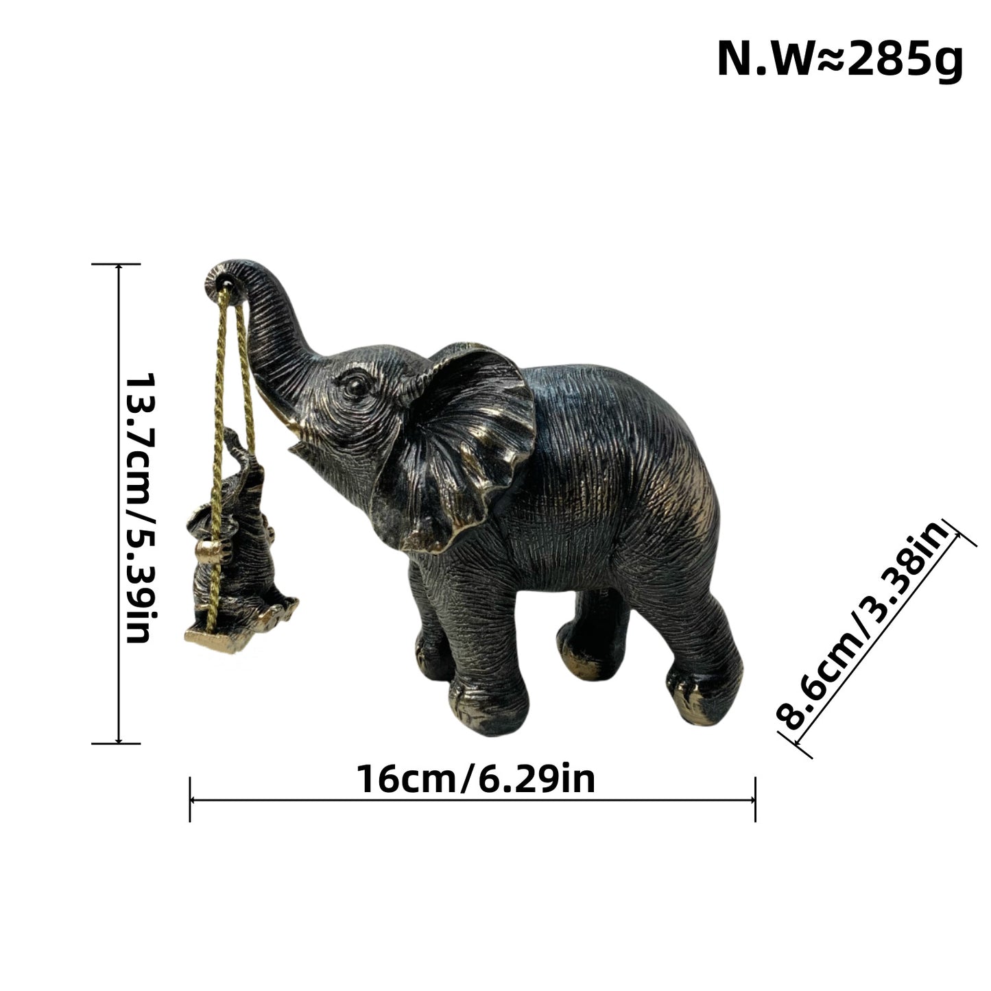 Dekorativer Elefant Brehn
