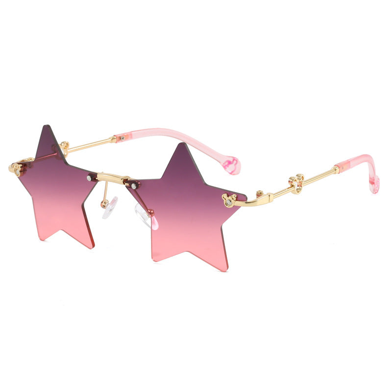 Damen Sonnenbrille im trendigen Stern-Design Brehn