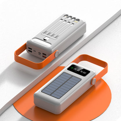 Solar Powerbank mit Integriertem Kabelmanagement Von Brehn