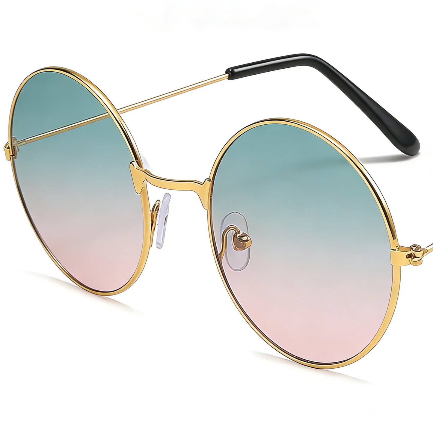 Retro Runde Glas Sonnenbrille Brehn