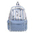 Moderner gestreifter Rucksack