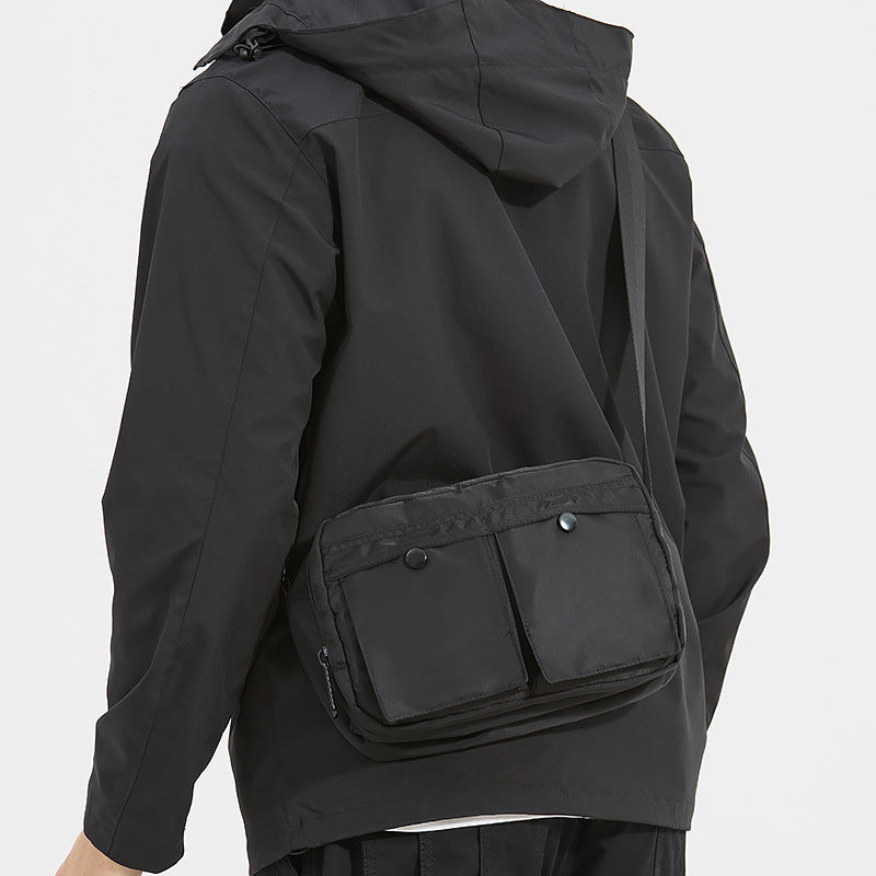Kompakte Utility Crossbody Messenger Bag Brehn