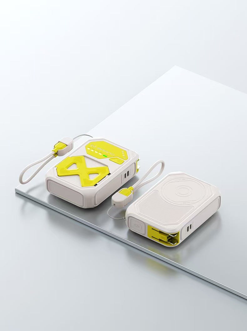 Tragbare Powerbank mit Integrierter Schnellladefunktion und Lcd-Anzeige Brehn