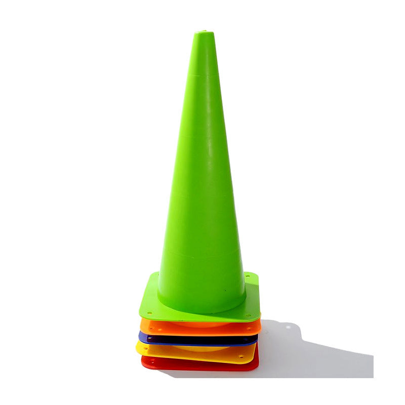 Flexibler PVC-Verkehrssicherheitstrichter mit schwerem quadratischem Fuß und stapelbarem Design Brehn
