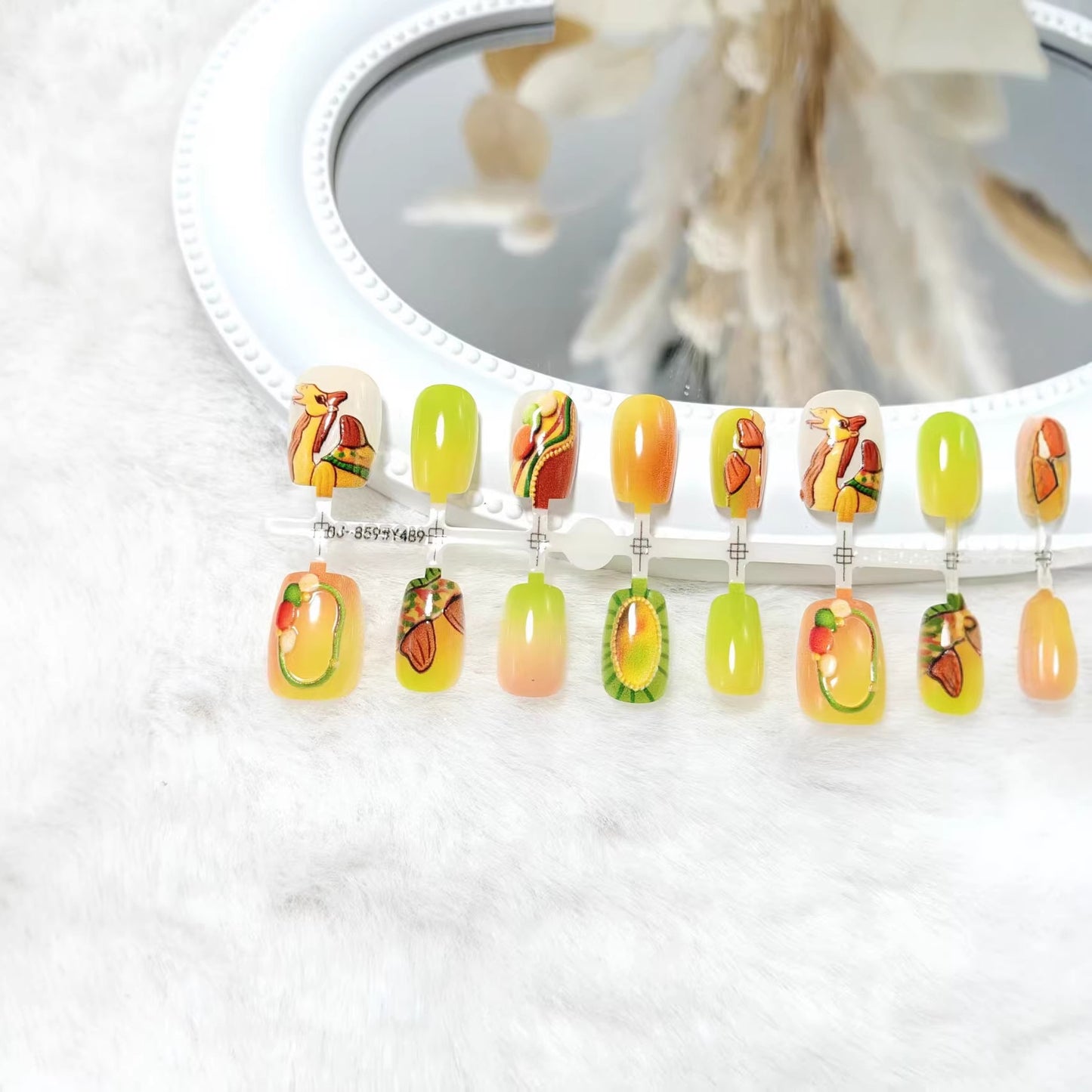 Kreative Nail Art Kunstnägel Brehn