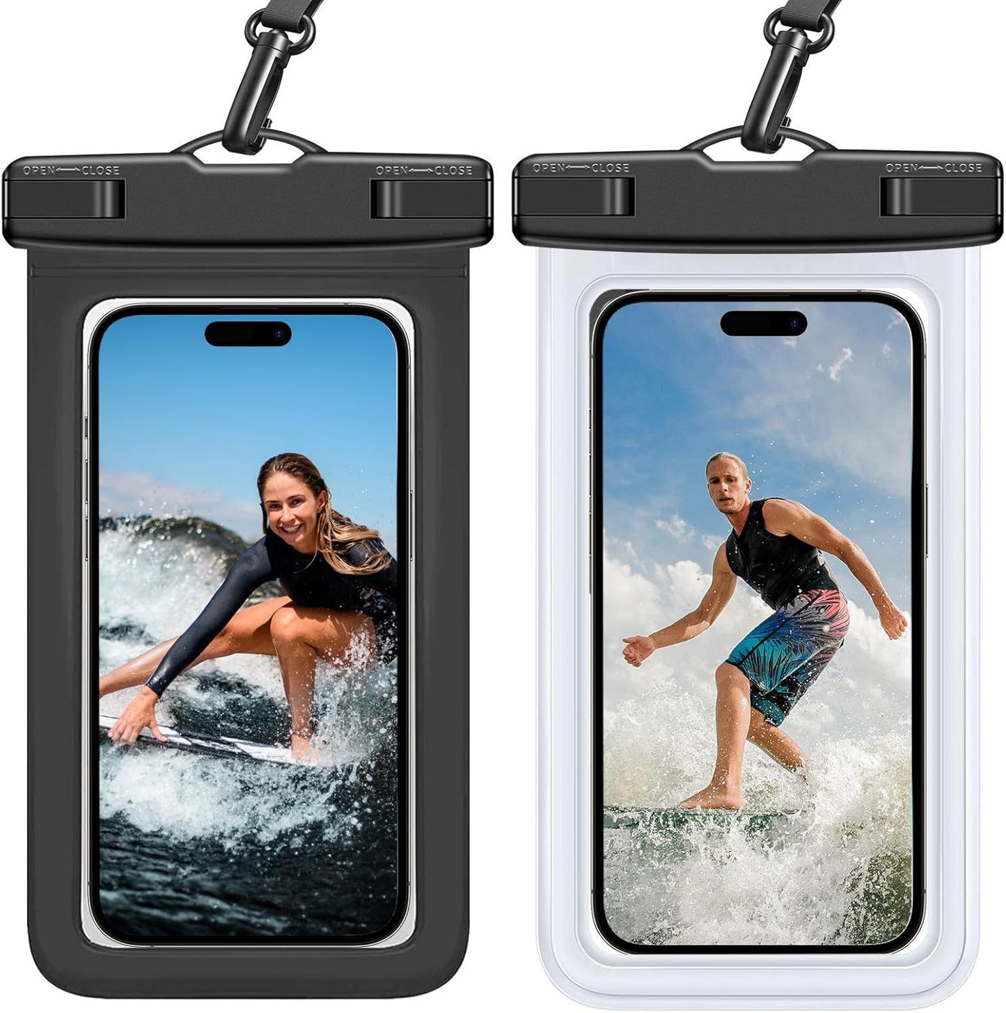 Wasserdichte Smartphone-Tasche mit Sicherungsverschluss Brehn
