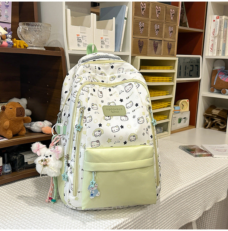 Niedlicher Charakter-Themen-Schulrucksack