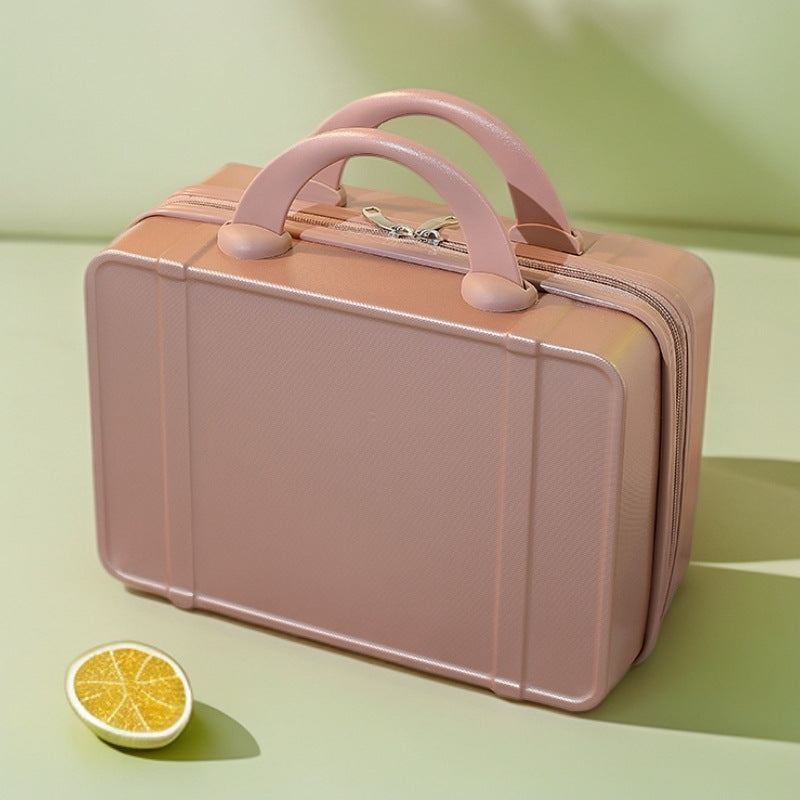 kompakte Hartschalen-Kosmetik- und Reise-Beauty-Box mit doppelten Obergriffen Brehn