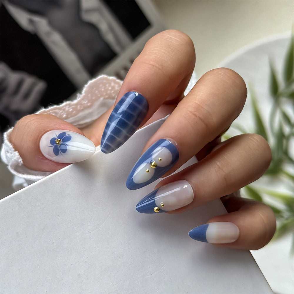 Künstlerisches Press-On Nagelset Brehn 1787294162